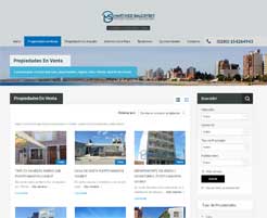 Diseo Pagina Web para inmobiliarias MS Estudio Propiedades de Puerto Madryn, Chubut, Patagonia Argentina