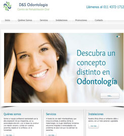 Diseo de Paginas Web Autoadministrable de Odontologa de CABA, Buenos Aires, Argentina.