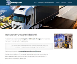 Diseo de Paginas Web para Empresa de Transporte de Buenos Aires, Argentina. WordPress
