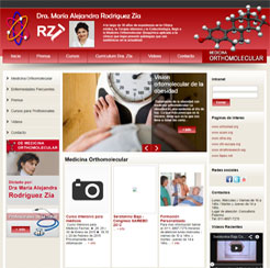 Rediseo de Paginas Web para Clinica de Medicina Orthomolecular de Buenos Aires, Argentina